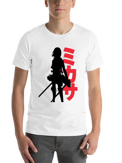 Anime Silhouette Graphic T-Shirt