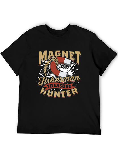 Magnet Fisherman Treasure Hunter T-Shirt