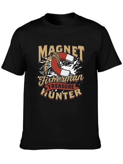 Magnet Fisherman Treasure Hunter T-Shirt
