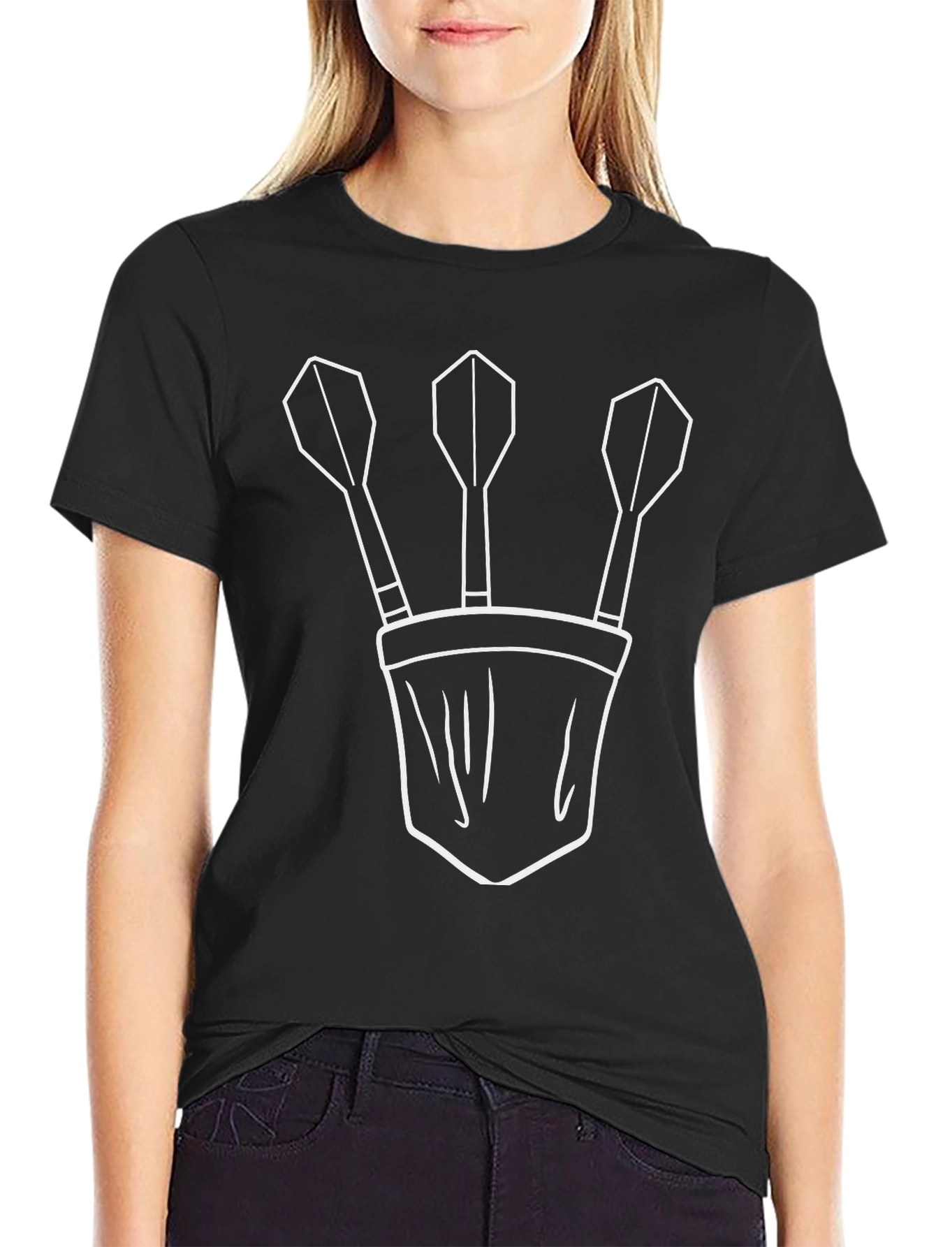 Darts T-Shirt - Dartboard Design Tee
