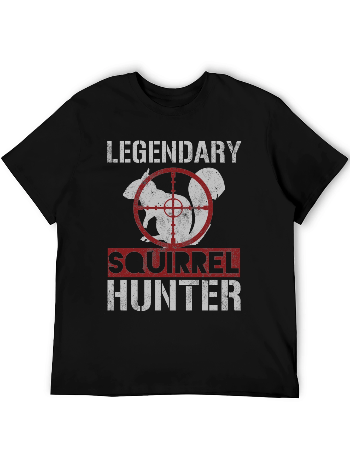 Legendary Squirrel Hunter T-Shirt - Funny Hunting Tee