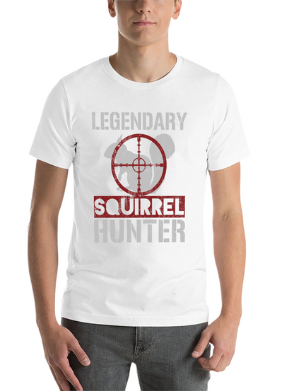 Legendary Squirrel Hunter T-Shirt - Funny Hunting Tee