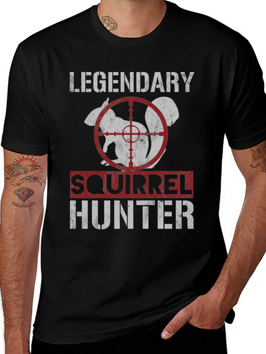 Legendary Squirrel Hunter T-Shirt - Funny Hunting Tee