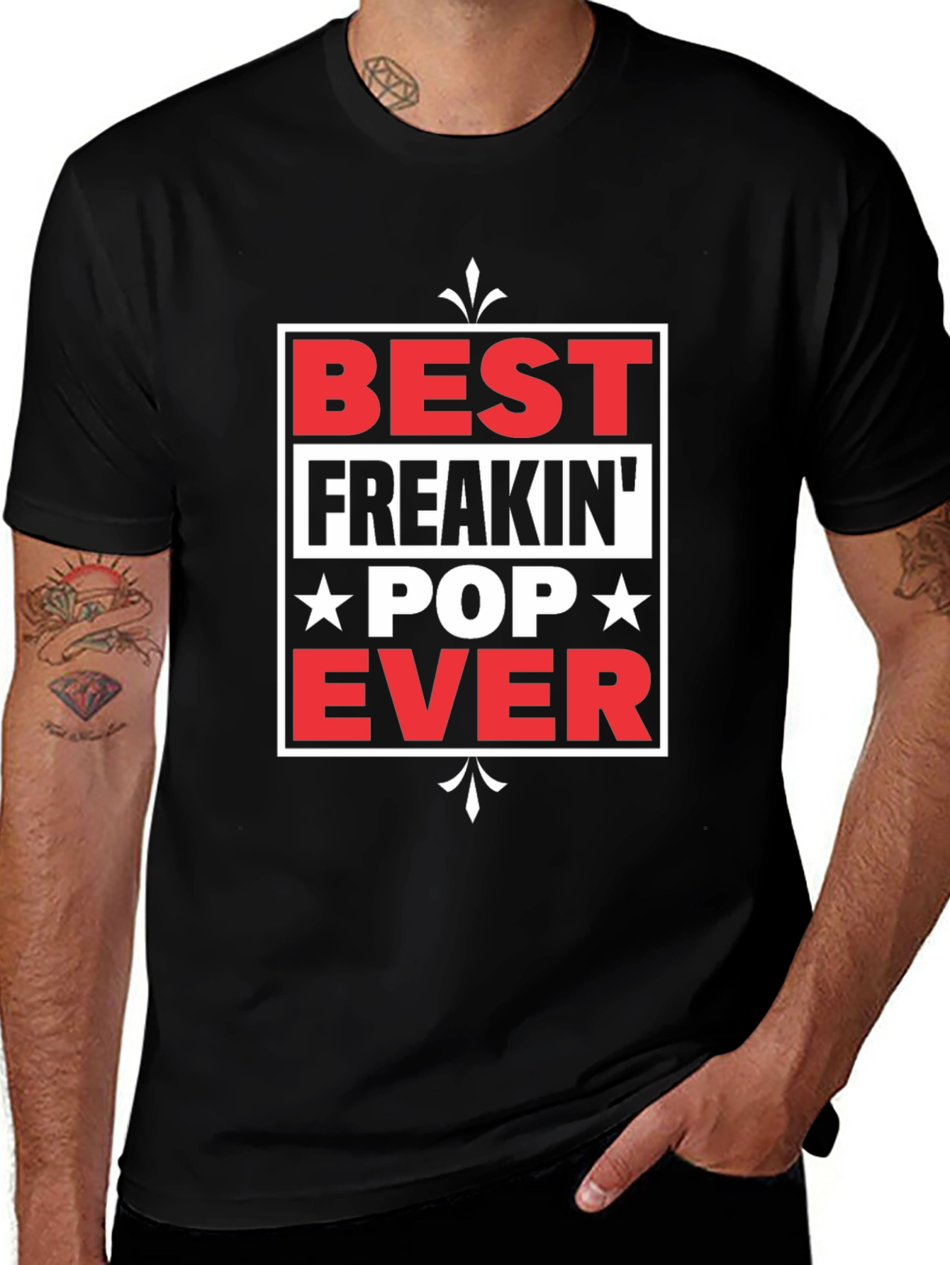 Best Freakin Pop Ever T-Shirt - Novelty Gift