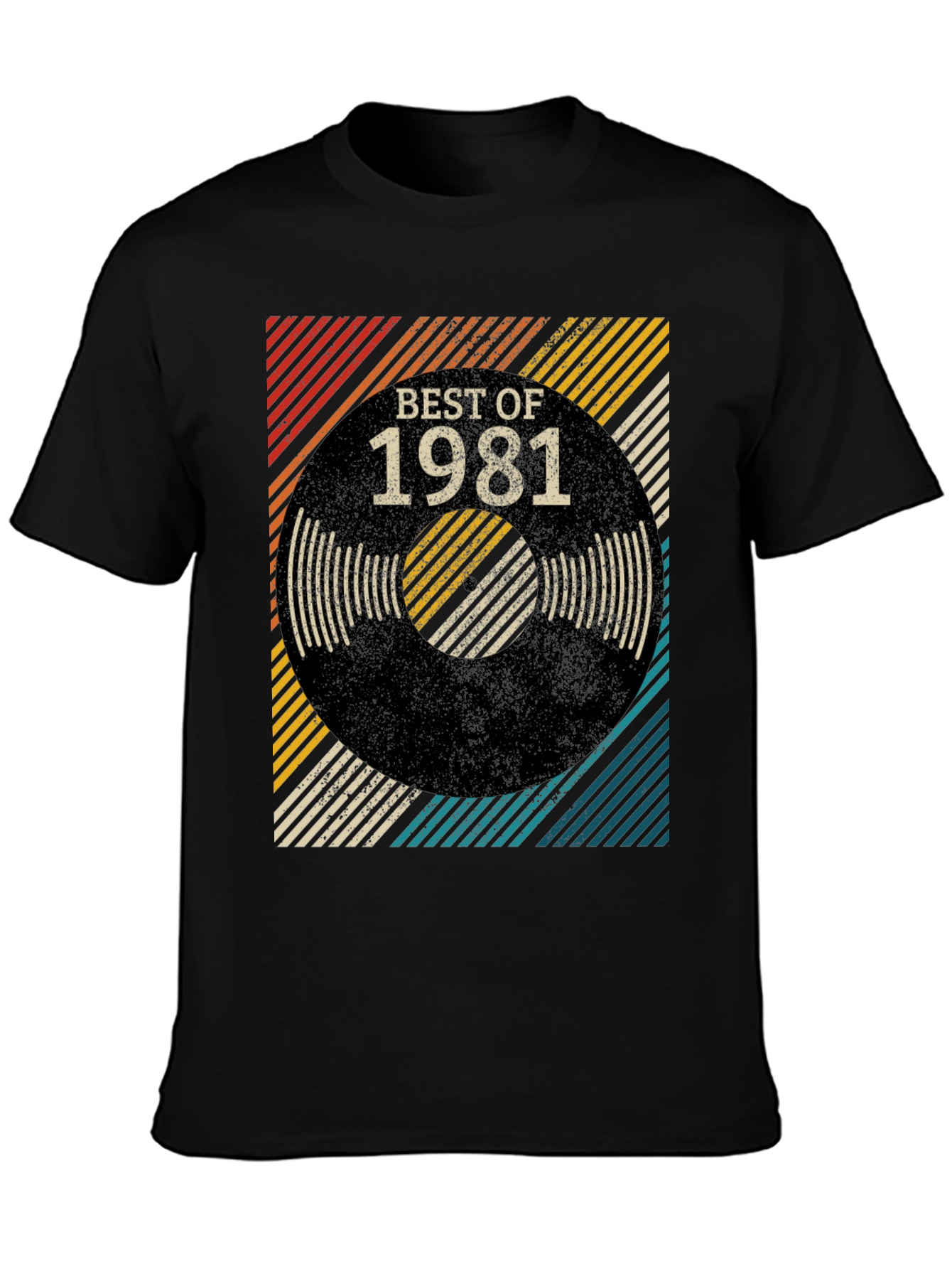Best of 1981 Retro Vinyl T-Shirt