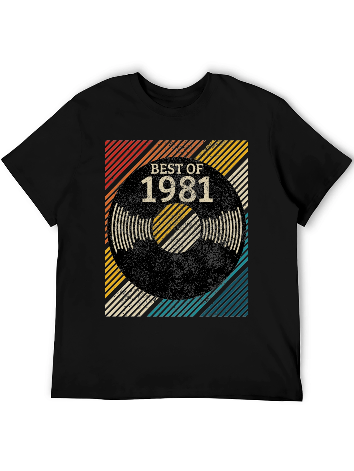Best of 1981 Retro Vinyl T-Shirt