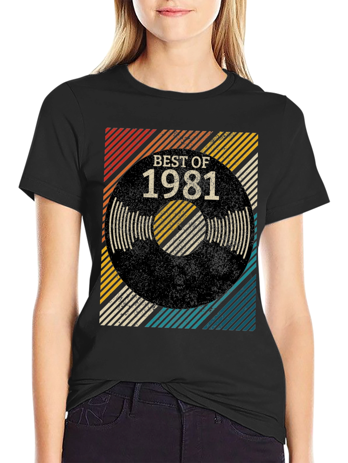 Best of 1981 Retro Vinyl T-Shirt