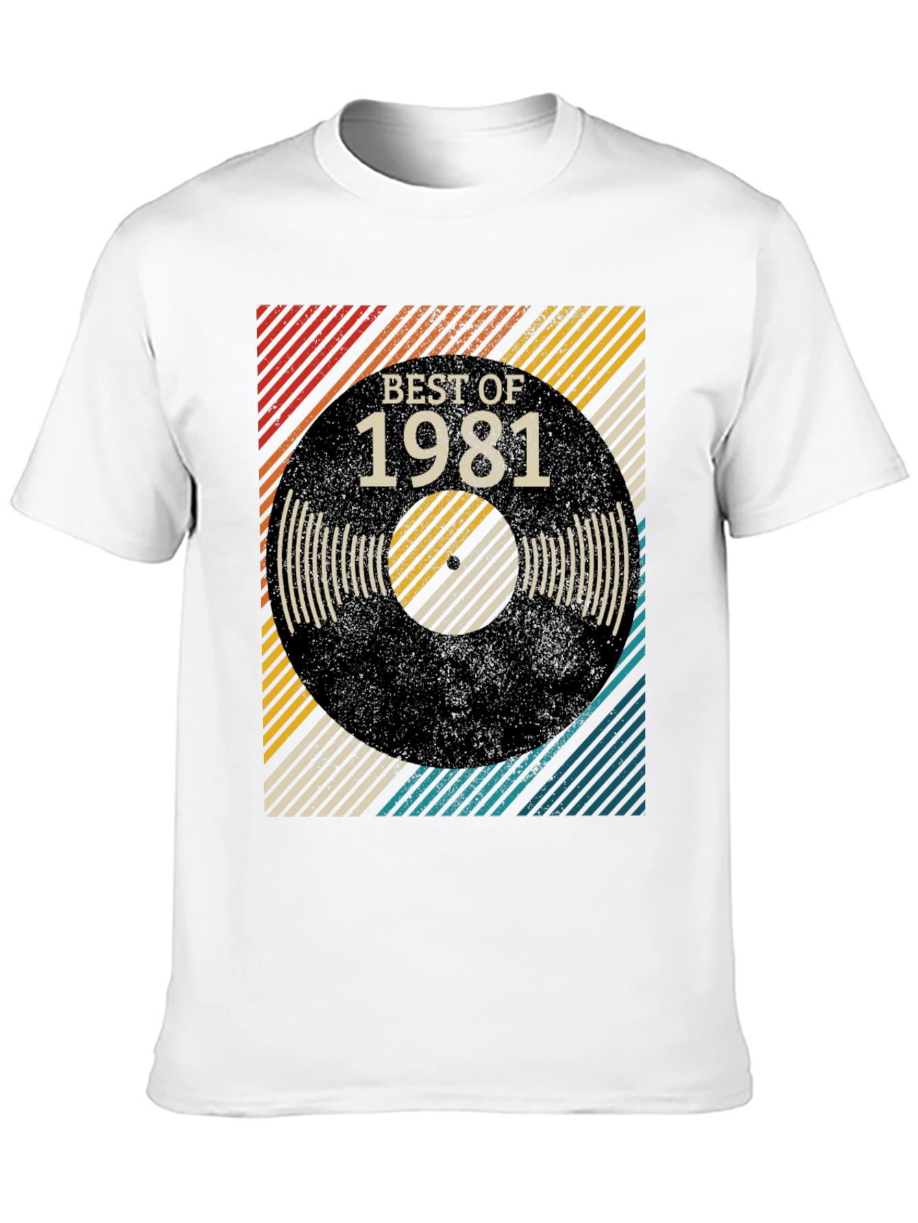 Best of 1981 Retro Vinyl T-Shirt