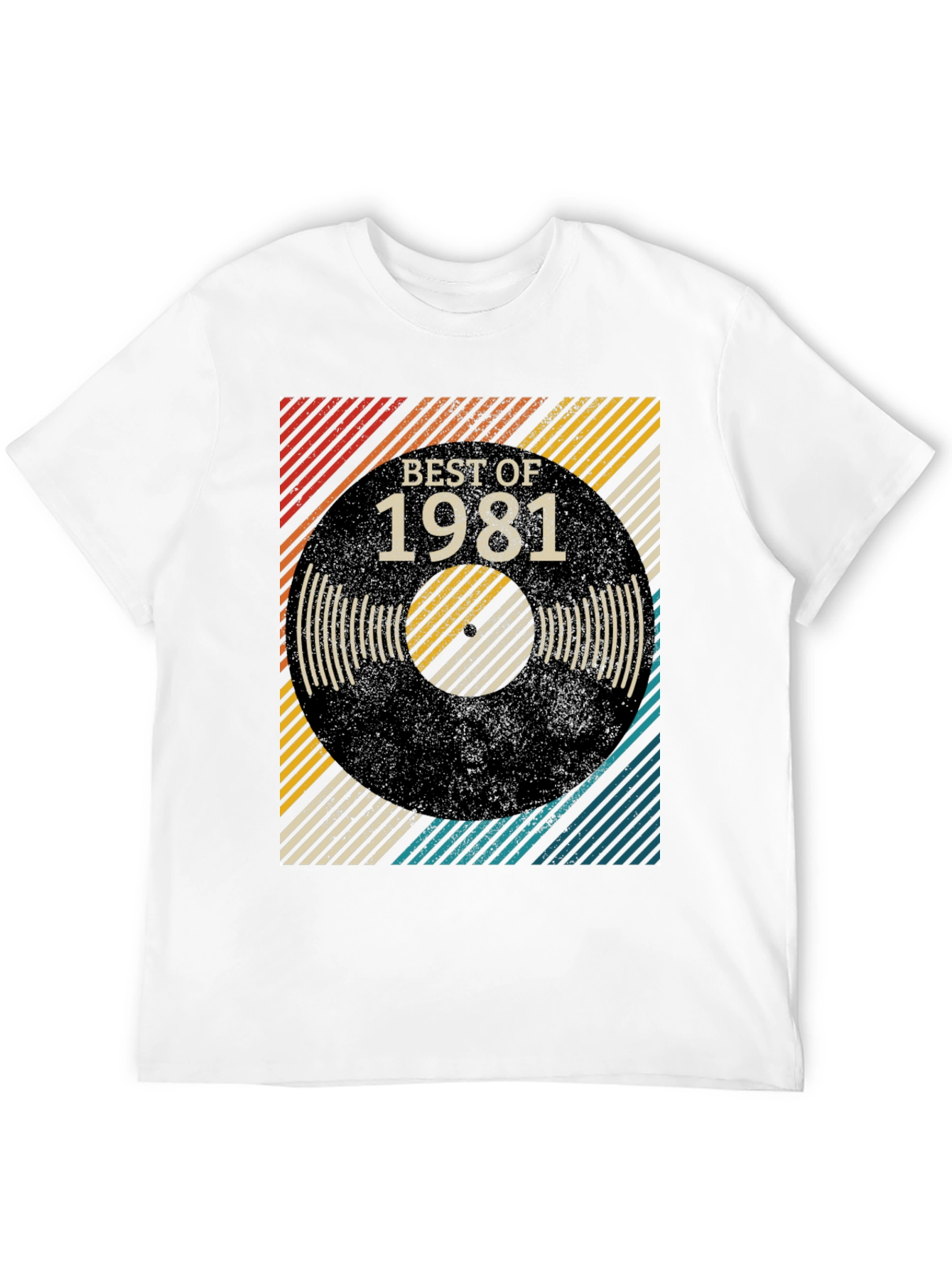 Best of 1981 Retro Vinyl T-Shirt