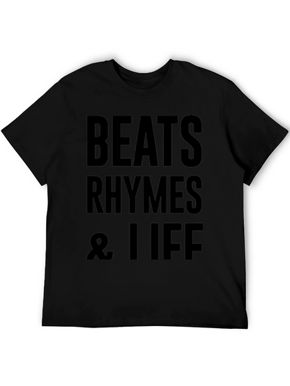 Beats Rhymes & Iiff Graphic T-Shirt