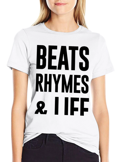 Beats Rhymes & Iiff Graphic T-Shirt