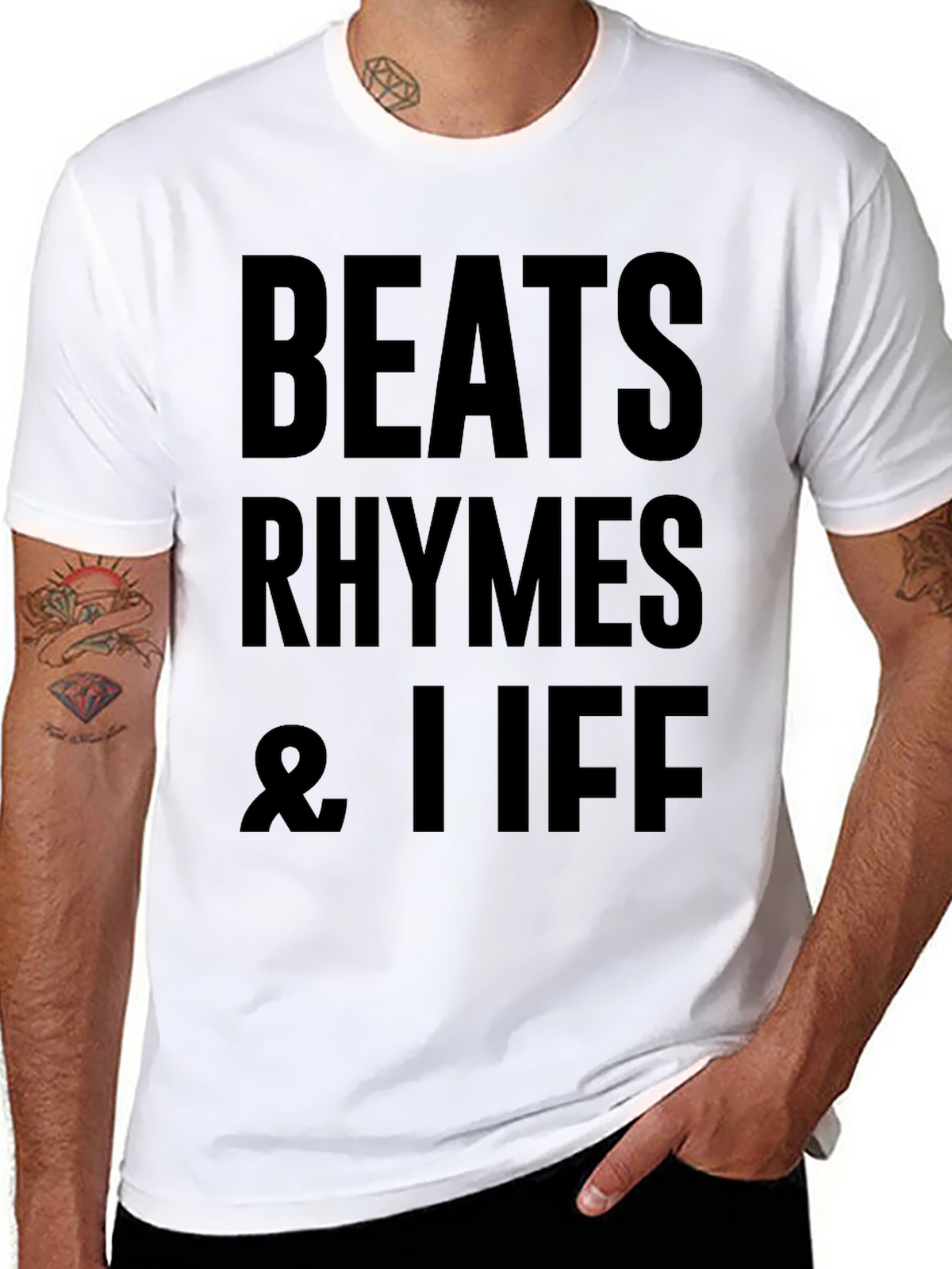 Beats Rhymes & Iiff Graphic T-Shirt