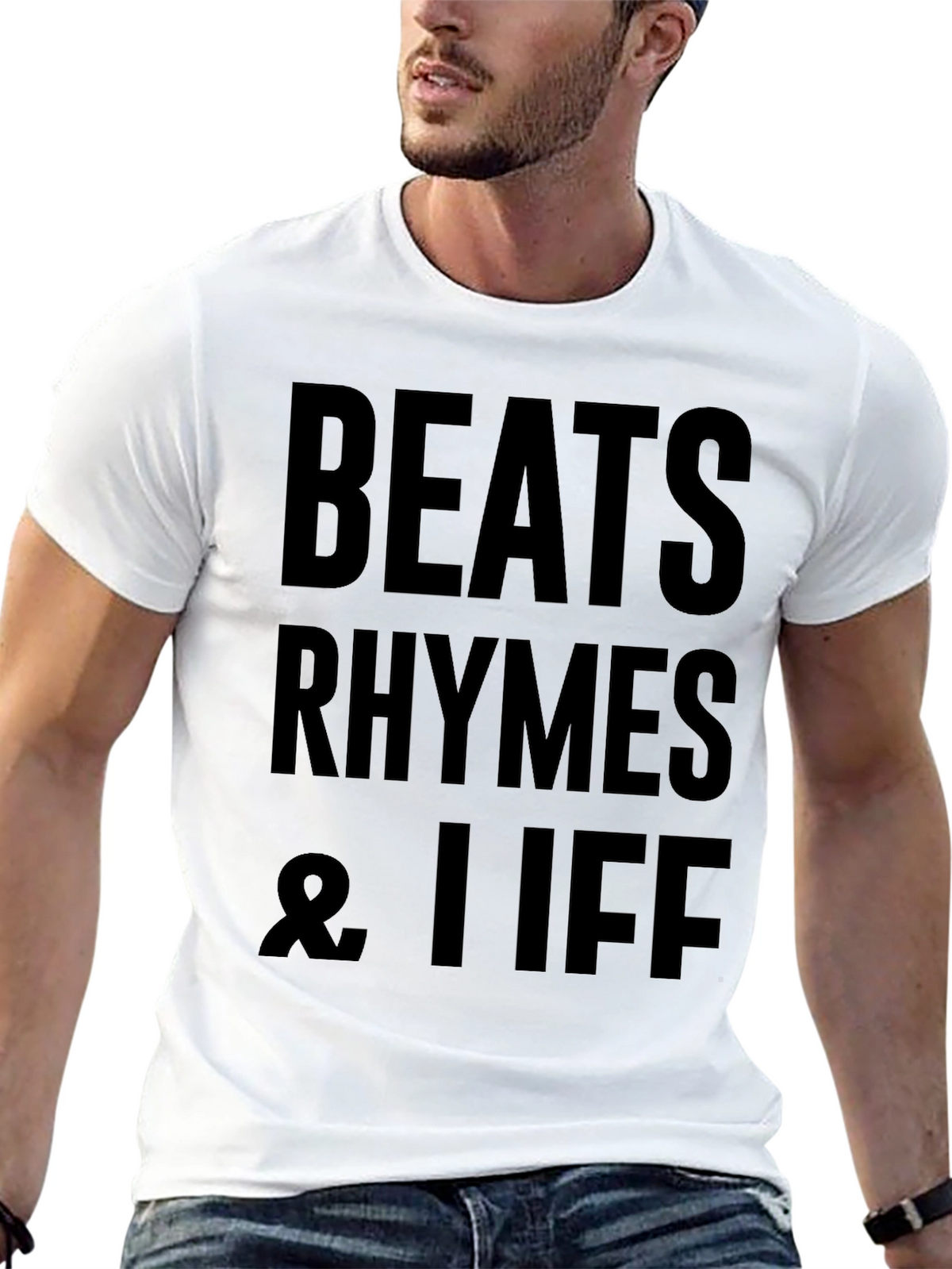 Beats Rhymes & Iiff Graphic T-Shirt