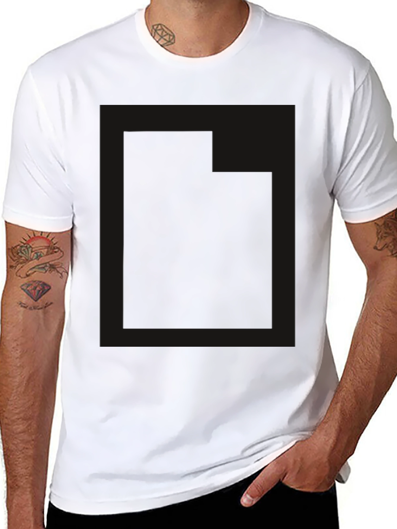 Classic Black Graphic Tee