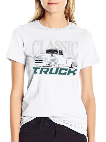 Classic Truck Graphic Tee - Automotive Enthusiast Shirt