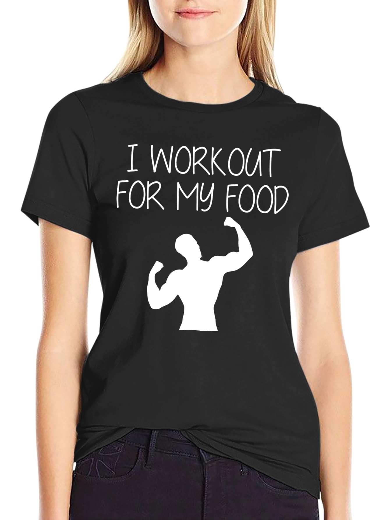 Workout for Food Graphic Tee
