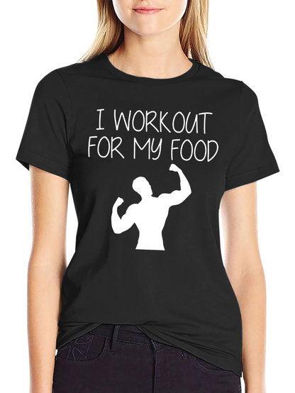 Workout for Food Graphic Tee