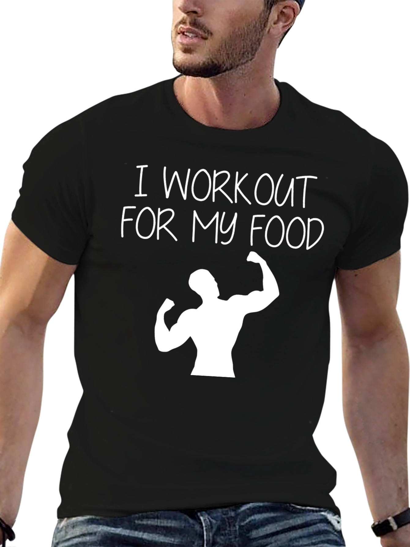 Workout for Food Graphic Tee