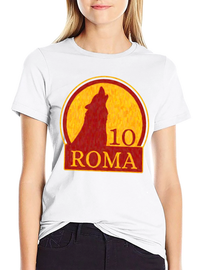 Roma 10 Wolf T-Shirt - Stylish Graphic Tee