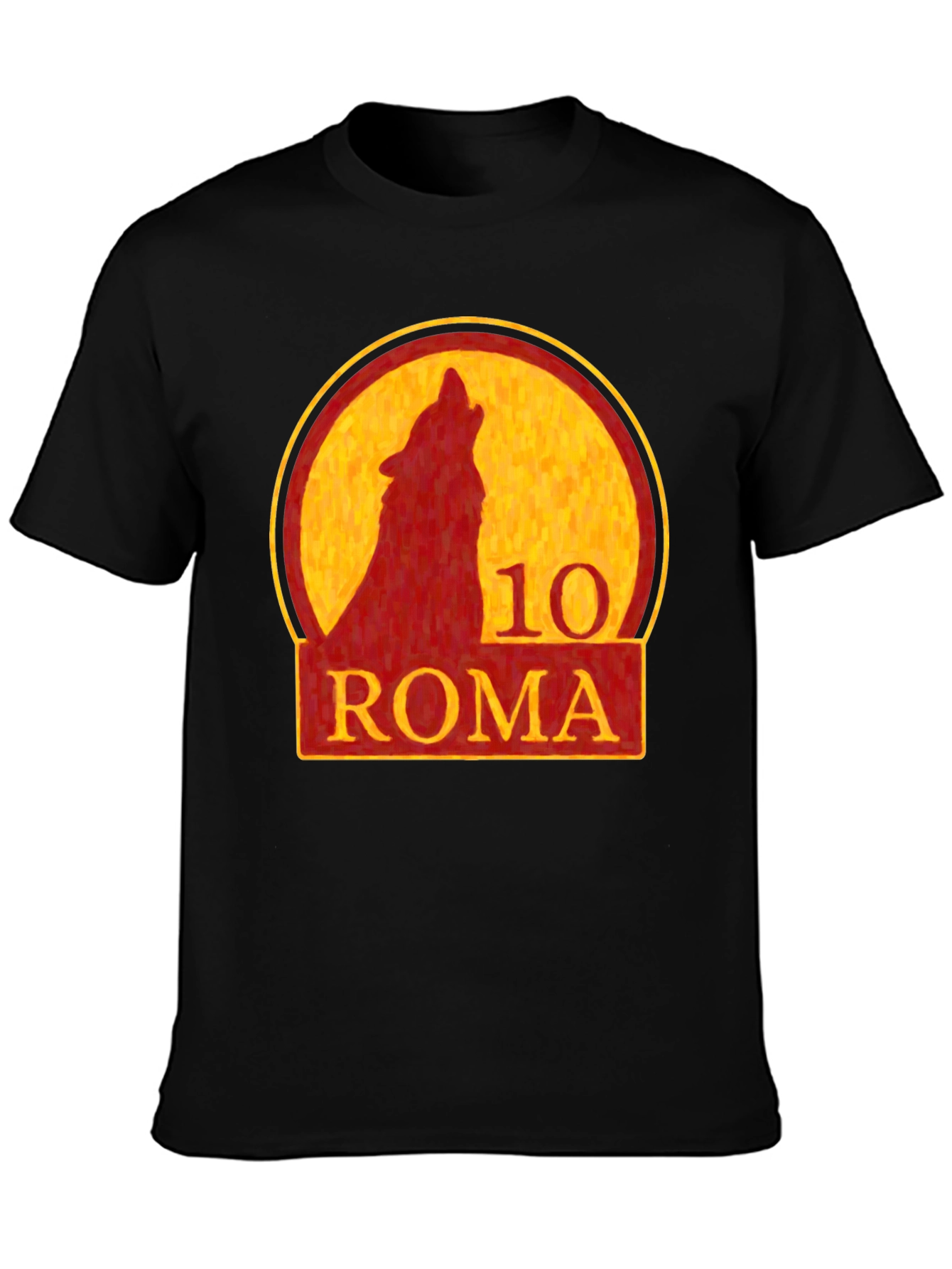Roma 10 Wolf T-Shirt - Stylish Graphic Tee