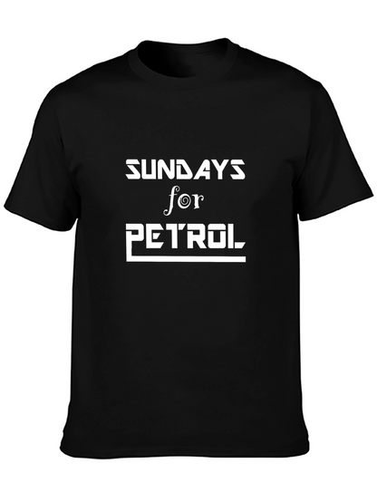 Sundays for Petrol Graphic Black Tee