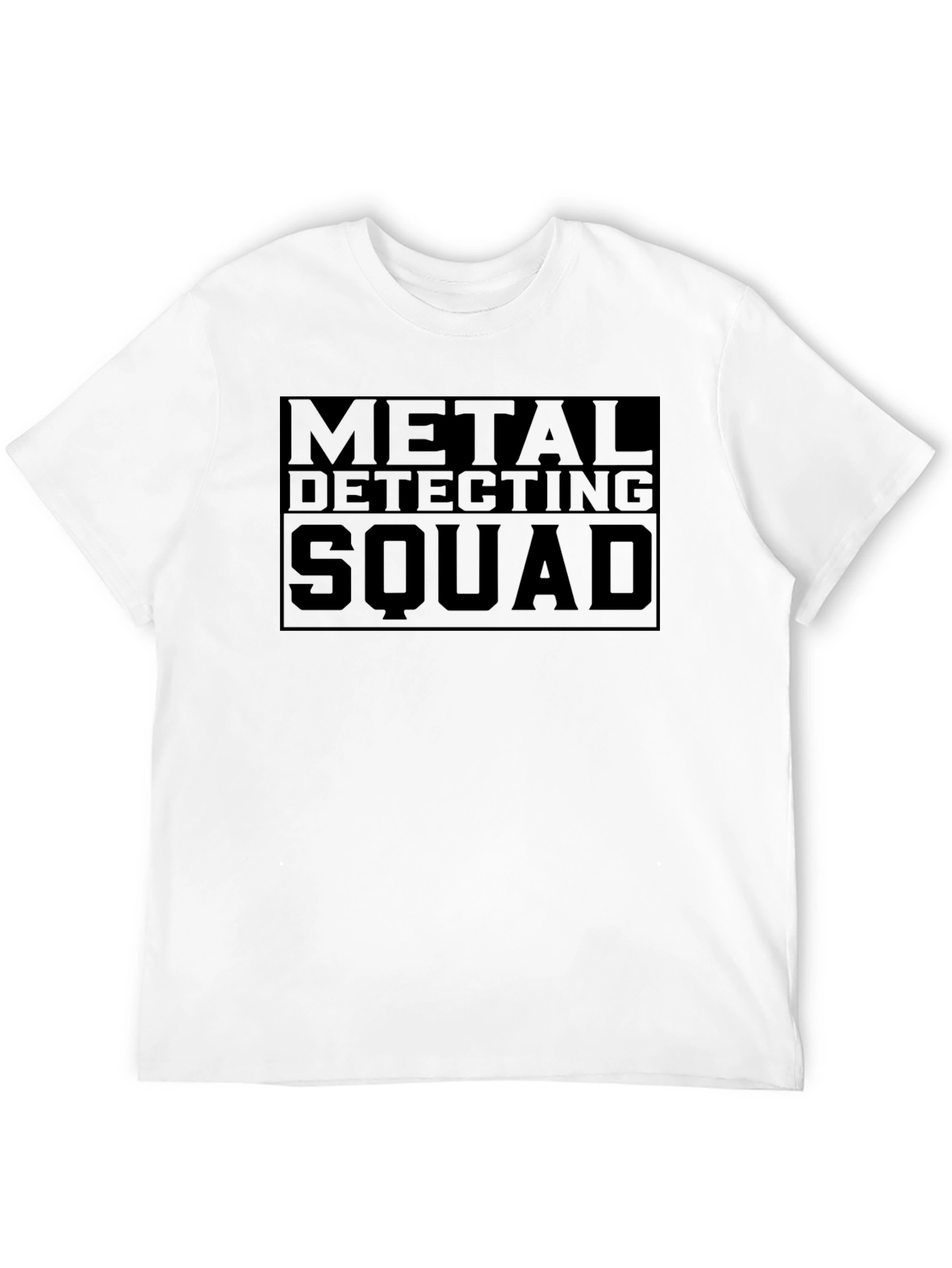 Metal Detecting Squad Black T-Shirt