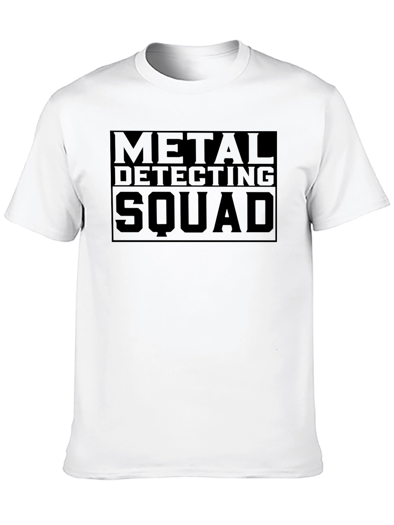Metal Detecting Squad Black T-Shirt