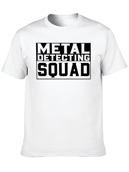 Metal Detecting Squad Black T-Shirt
