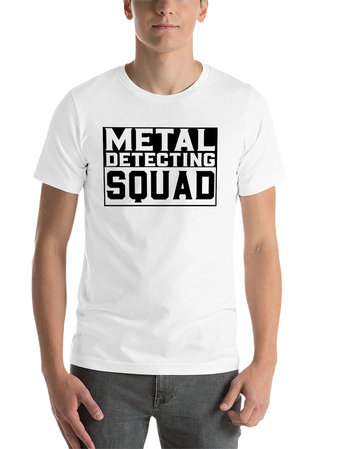 Metal Detecting Squad Black T-Shirt