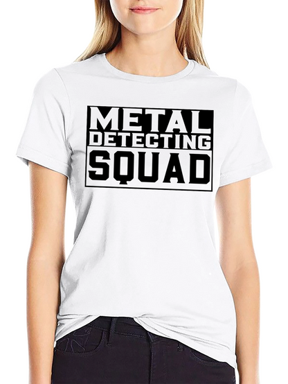 Metal Detecting Squad Black T-Shirt