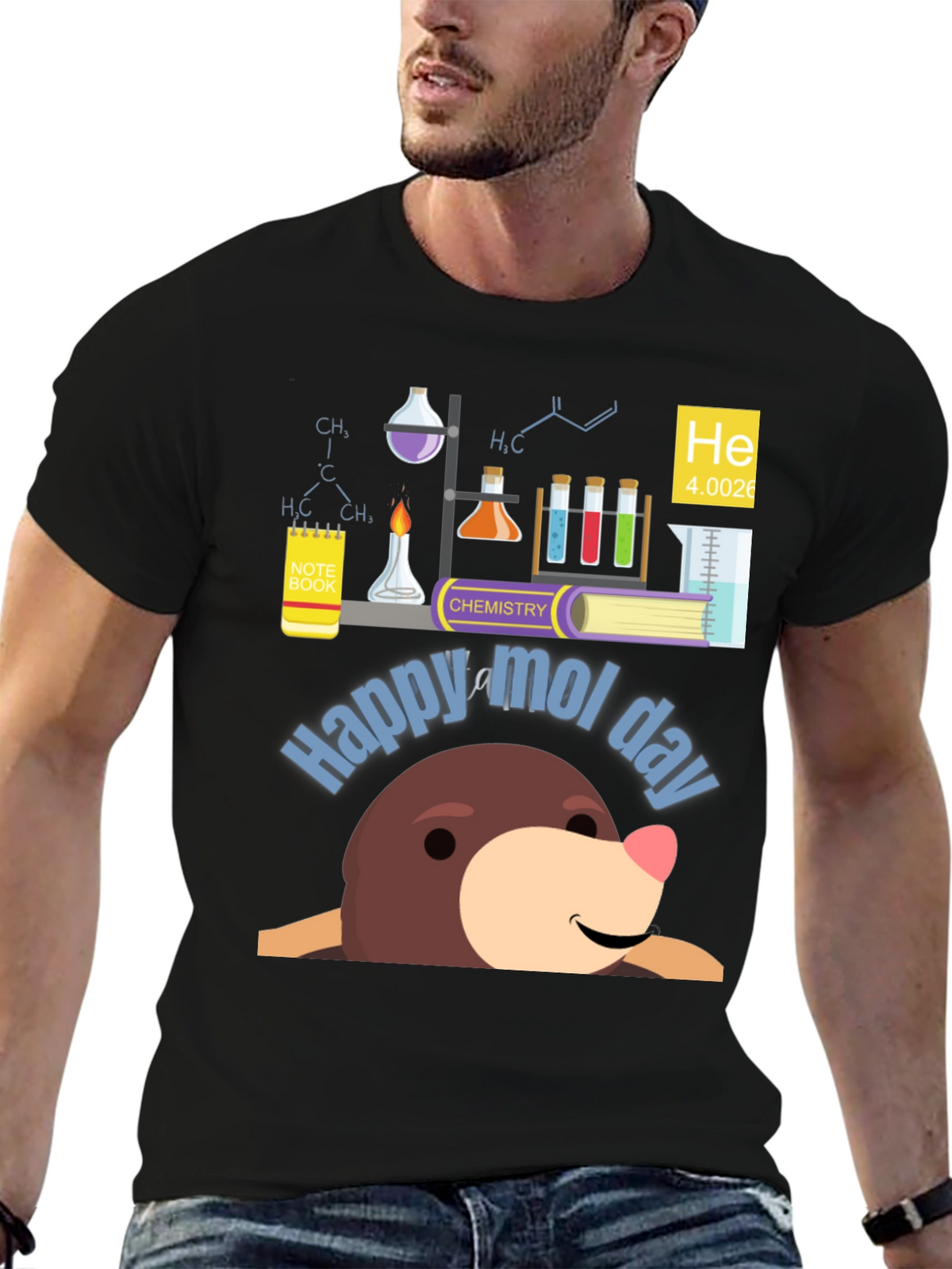 Happy Mol Day Science T-Shirt