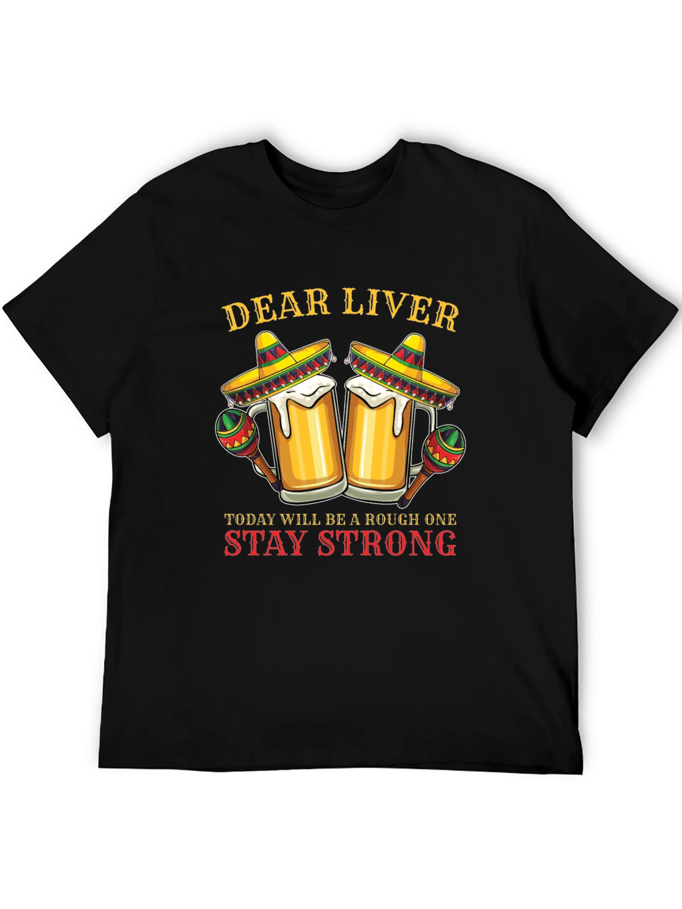 Dear Liver Funny Drinking T-Shirt