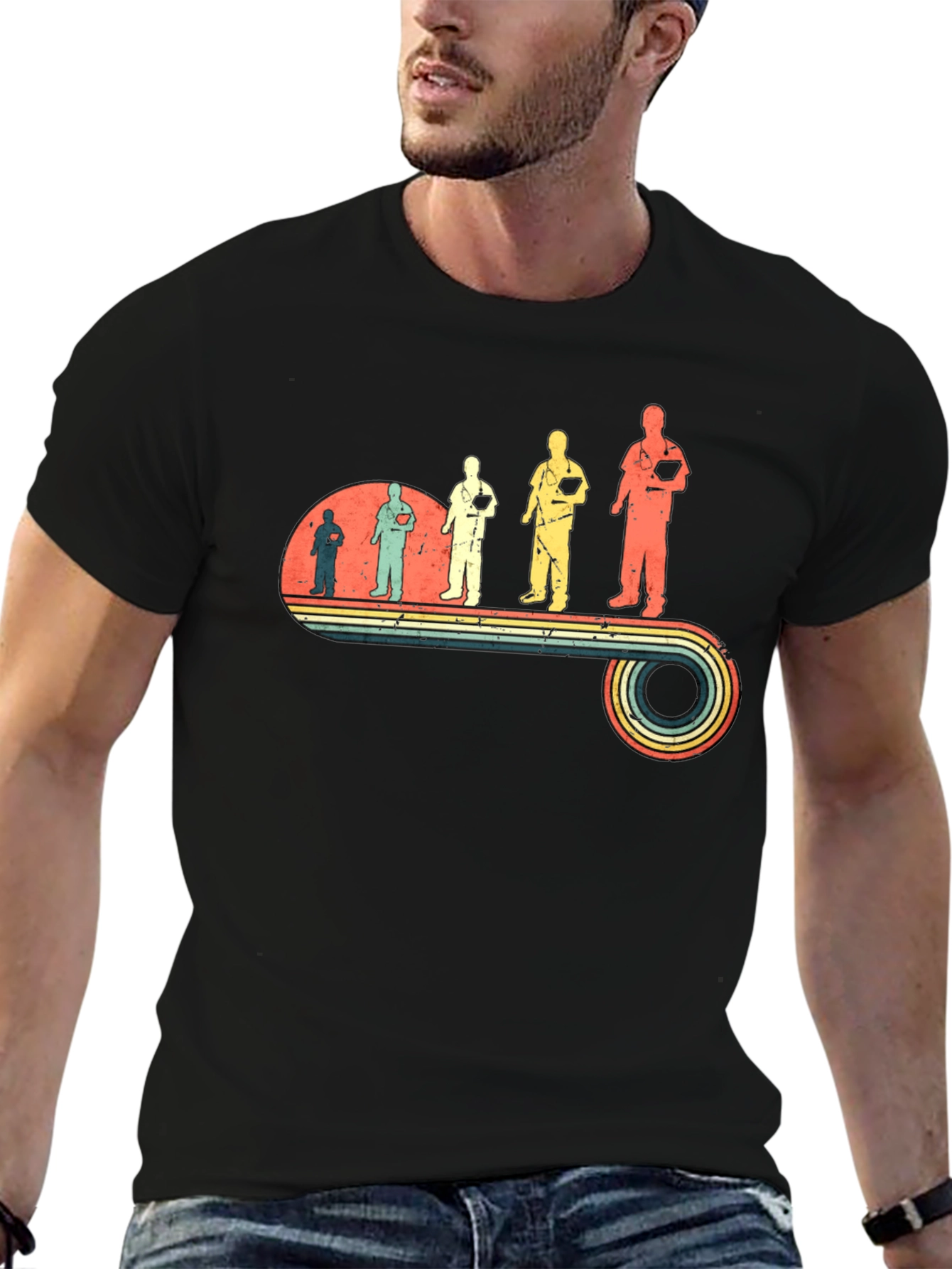 Retro Doctor Evolution T-Shirt