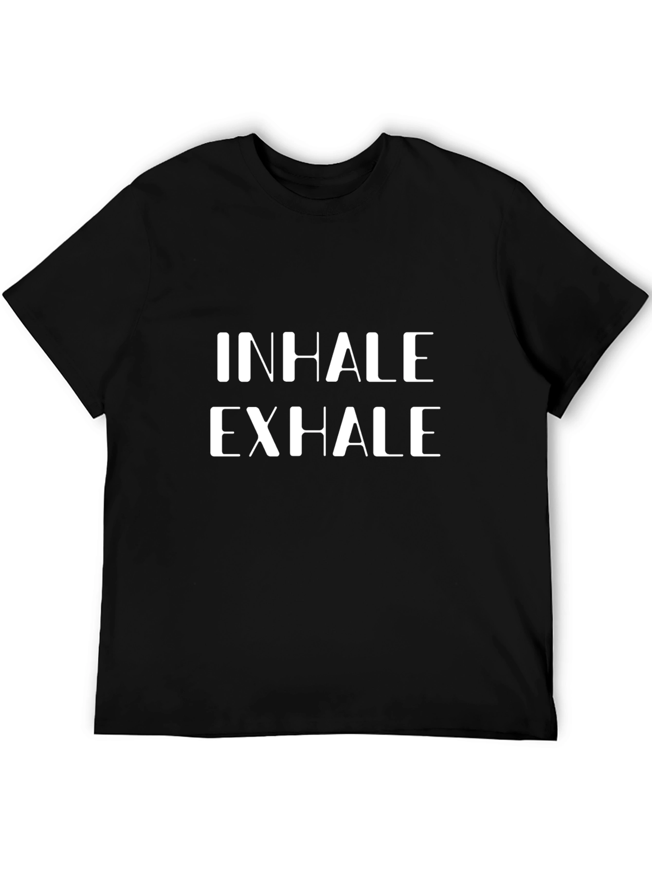 Inhale Exhale Graphic Tee - Breathwork Inspired Shirt