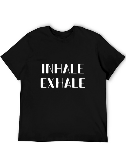 Inhale Exhale Graphic Tee - Breathwork Inspired Shirt