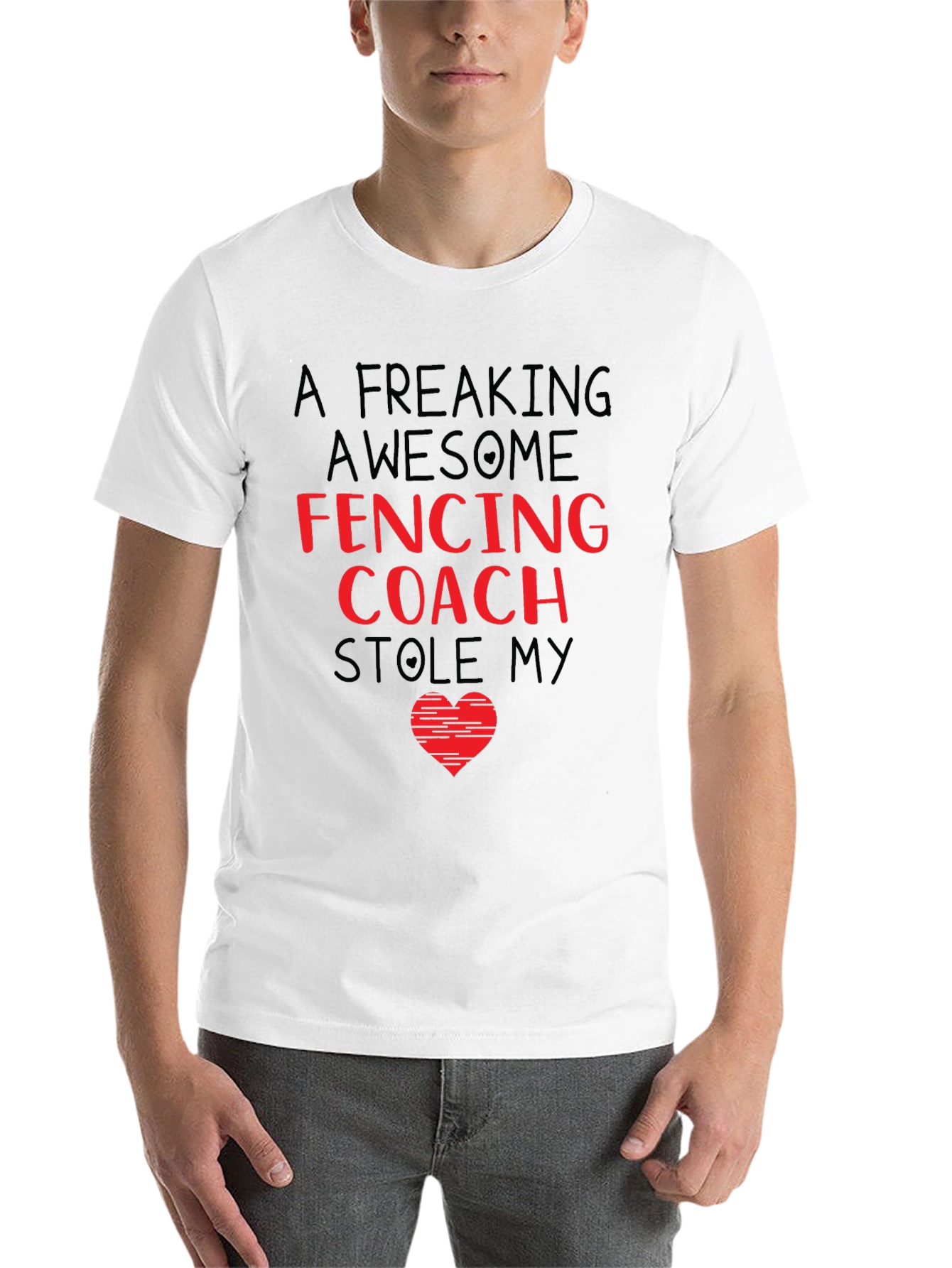 Fencing Coach Stole My Heart T-Shirt