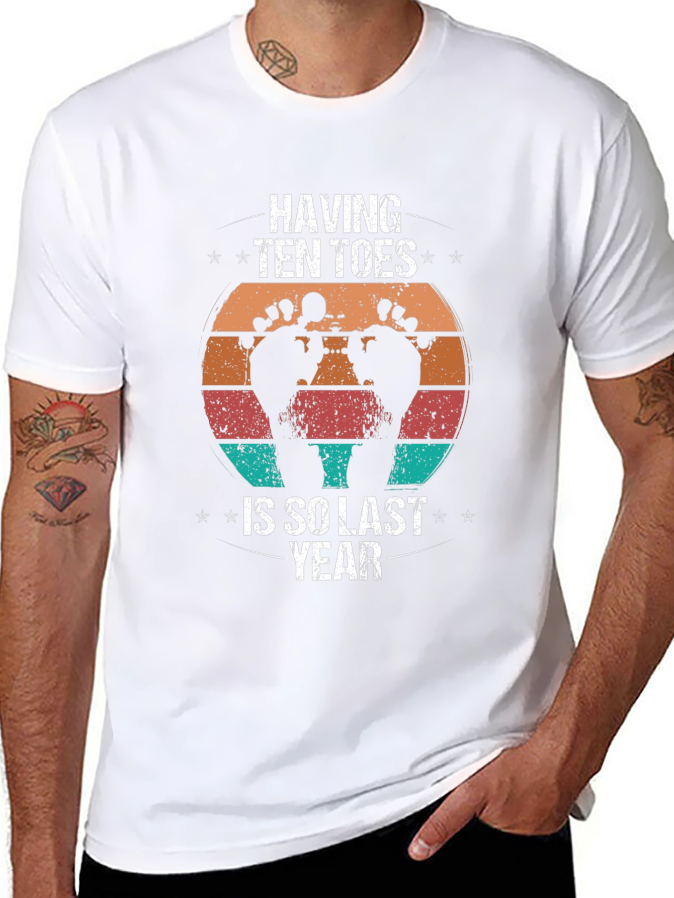 Having Ten Toes Is So Last Year Graphic Tee