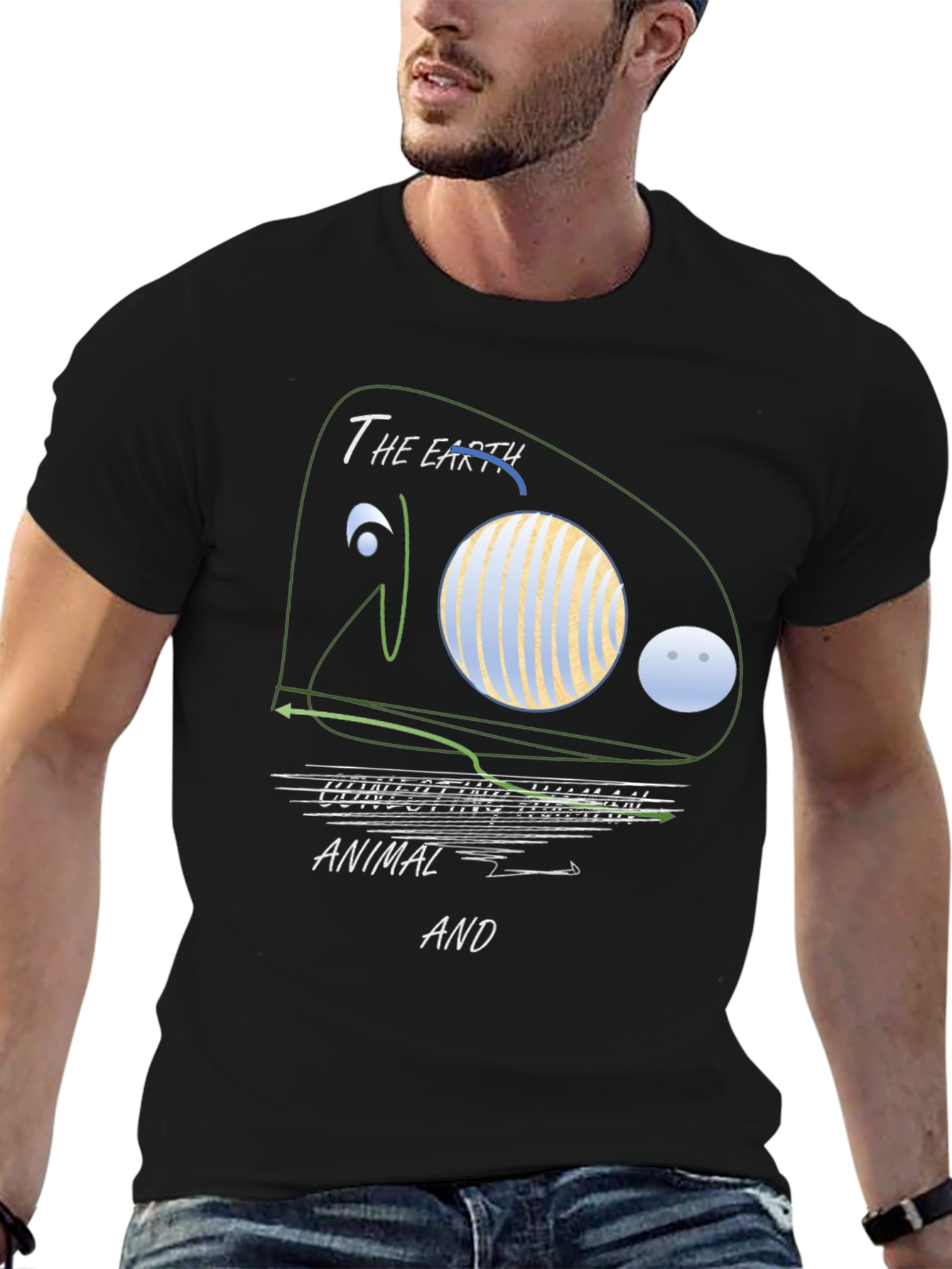 The Earth: Connecting Human Animal T-Shirt