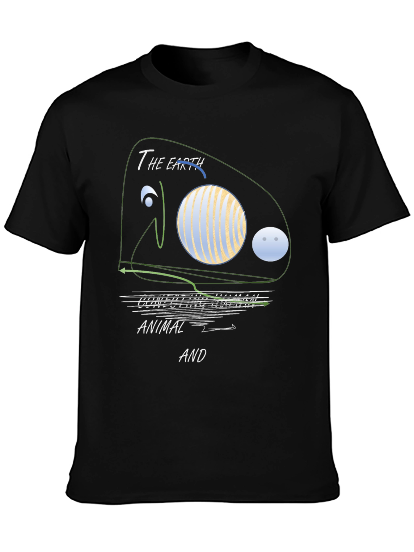 The Earth: Connecting Human Animal T-Shirt