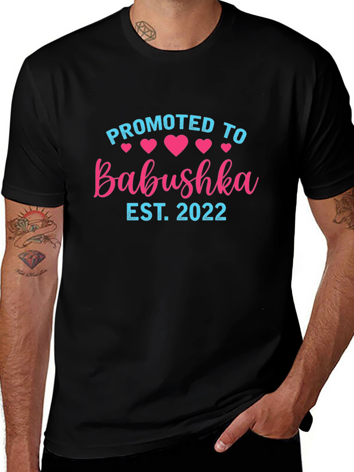 Promoted to Babushka Est. 2022 T-Shirt