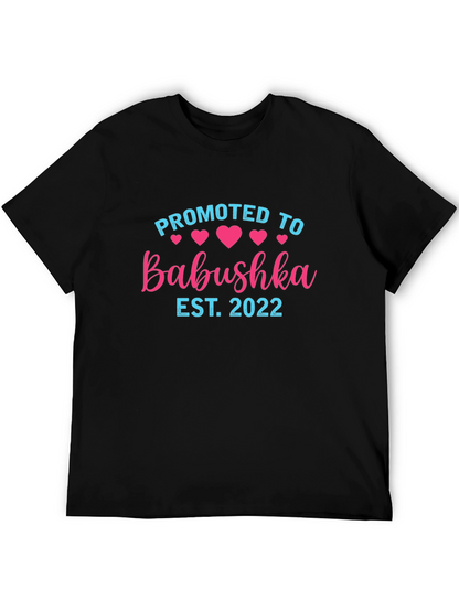 Promoted to Babushka Est. 2022 T-Shirt