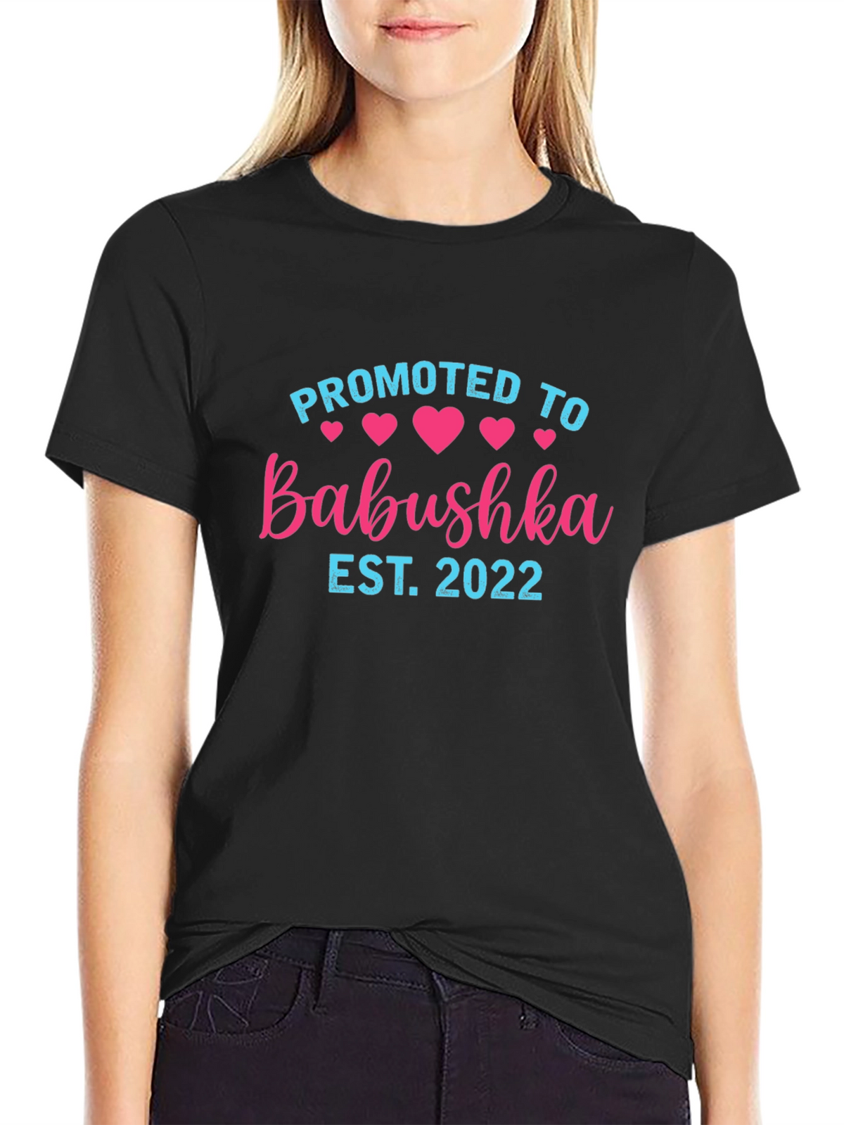 Promoted to Babushka Est. 2022 T-Shirt