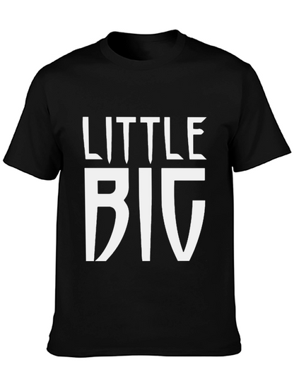 Little Big Graphic Tee - Unisex Black T-Shirt