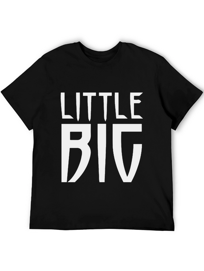 Little Big Graphic Tee - Unisex Black T-Shirt