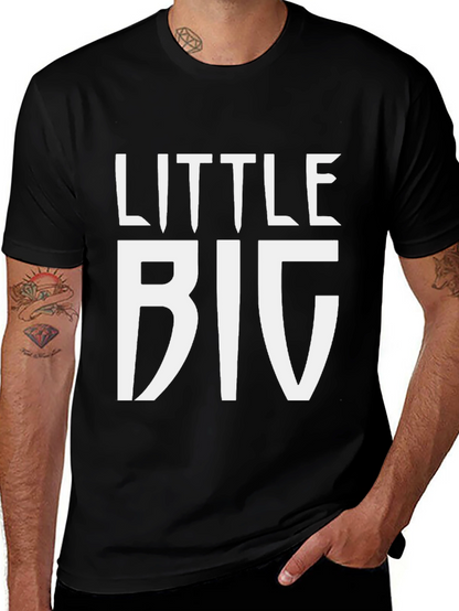 Little Big Graphic Tee - Unisex Black T-Shirt