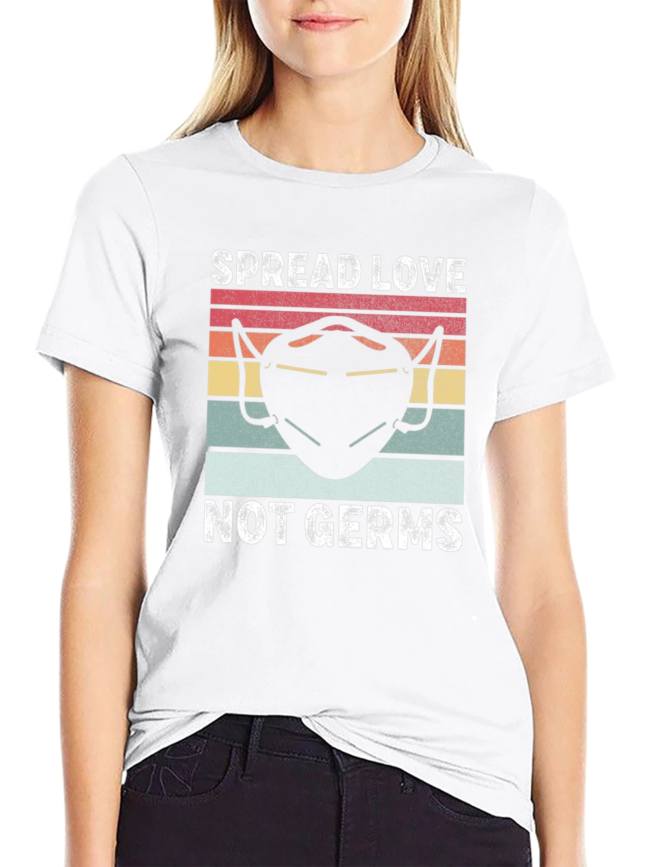 Spread Love Not Germs Tee