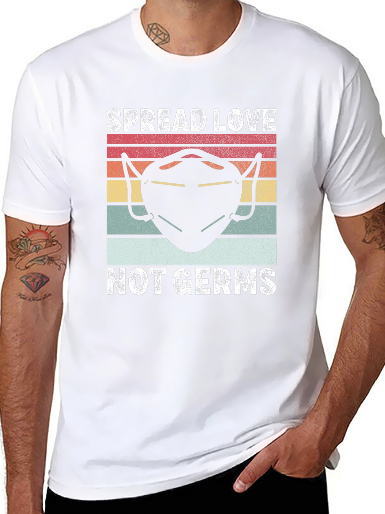 Spread Love Not Germs Tee