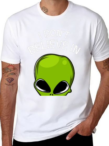 Alien Believer T-Shirt - Funny Graphic Tee
