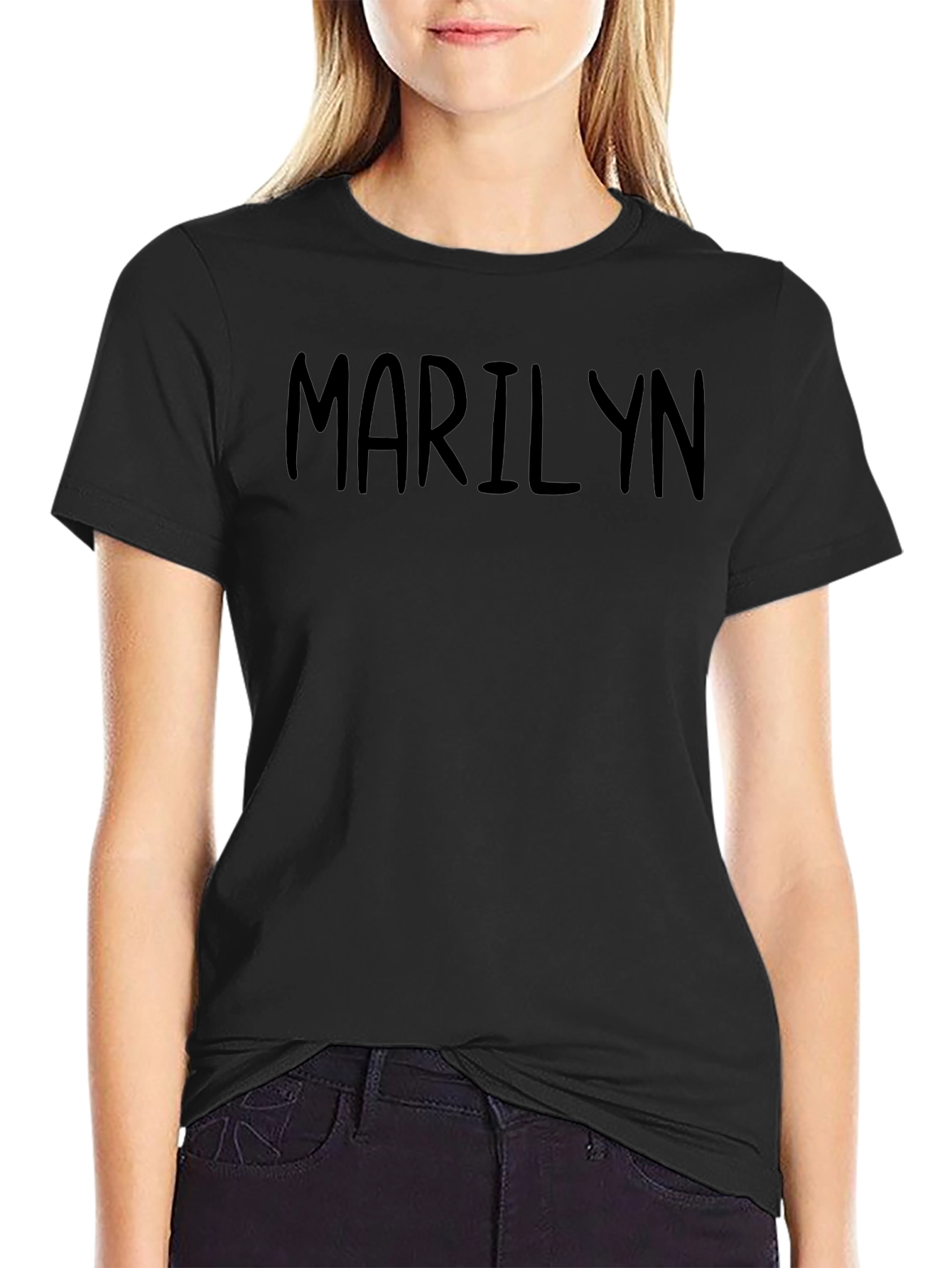 Marilyn Black T-Shirt