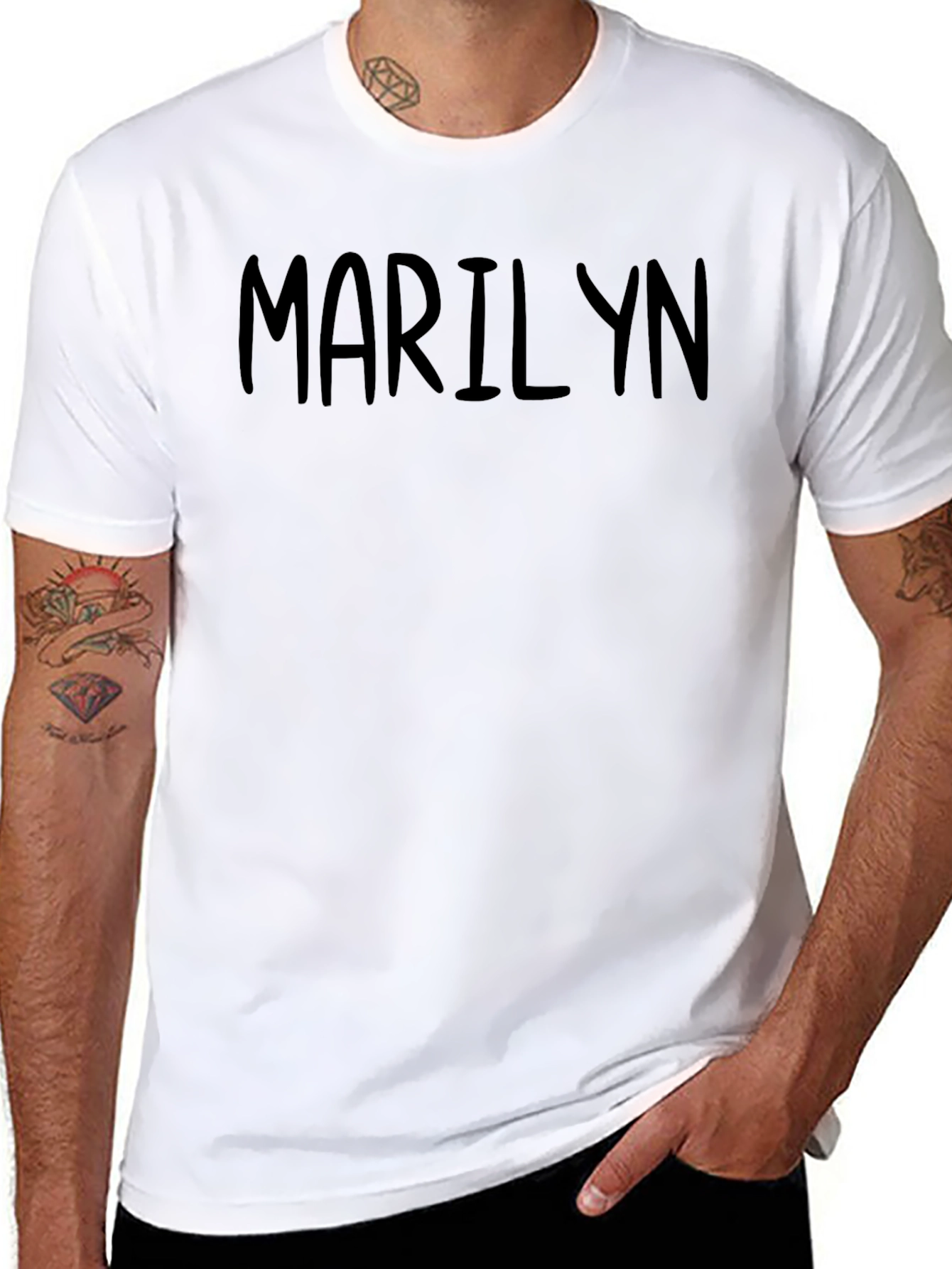 Marilyn Black T-Shirt